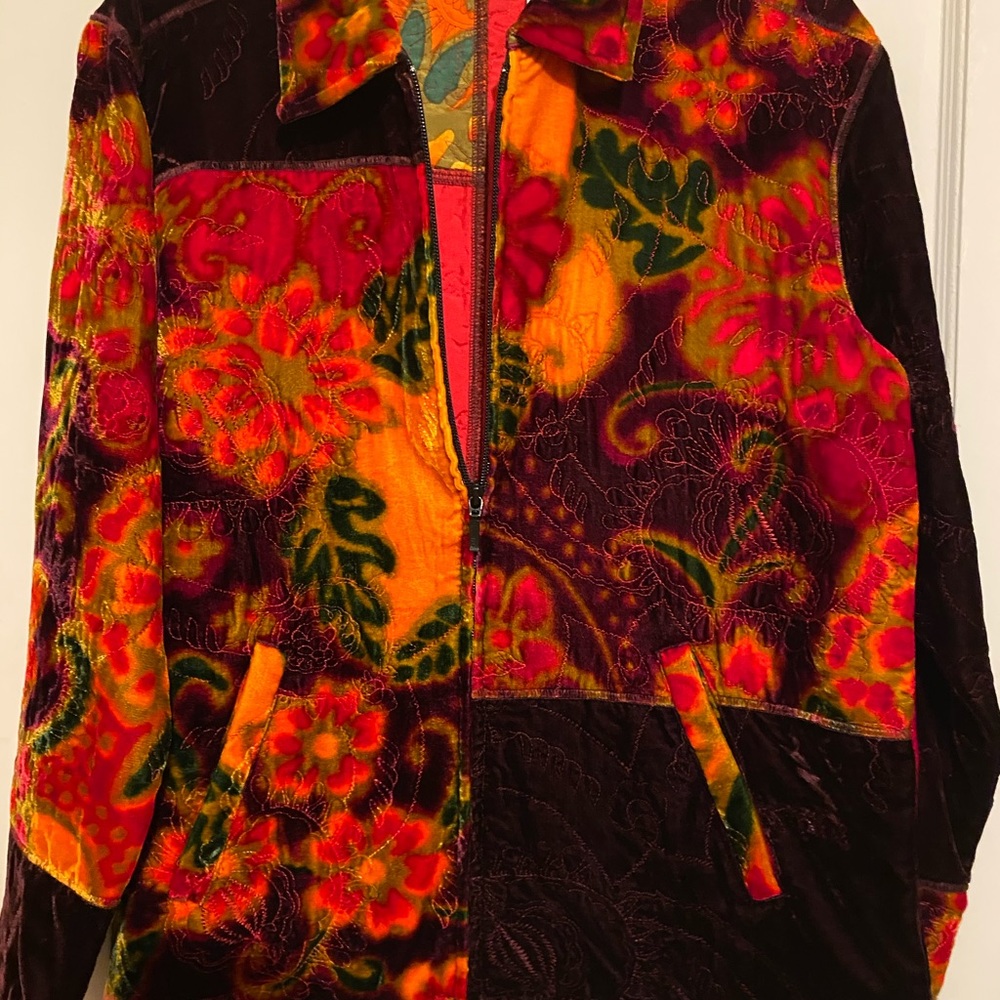 Chico Multi Color Quilted Jacket - Picture 2 of 7
